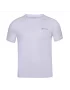 Babolat Play Crew Neck Tee Boy Biała 2024 - koszulka tenisowa