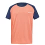 Babolat Play Crew Neck Tee Boy Różowo Granatowa - chłopięca koszulka tenisowa