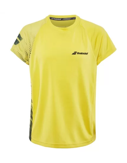 Babolat T-Shirt Performance Boy Yellow 2019 - koszulka tenisowa