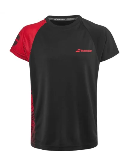 Babolat T-Shirt Performance Boy Black 2019 - koszulka tenisowa