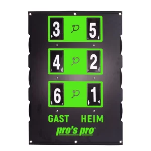 Pro's Pro Tablica Wyników Neon Green 82 x 58