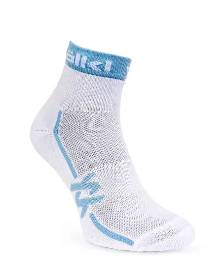 Volkl Tennis Socks Biało Niebieskie (1 para) - skarpety tenisowe