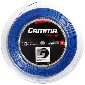 Gamma Moto 5 Years Limited Edition Niebieski 100m - naciąg tenisowy