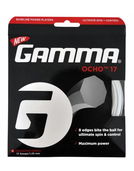 Gamma Ocho Biały - naciąg tenisowy