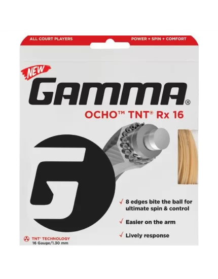 Gamma Ocho TNT Rx - naciąg tenisowy