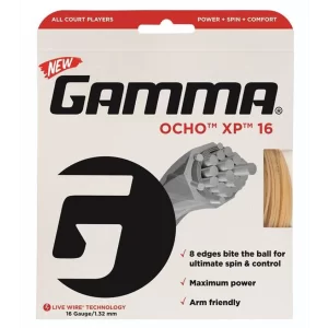 Gamma Ocho XP Natural - naciąg tenisowy