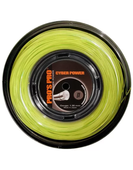 Pro's Pro Cyber Power Lime 200m - naciąg tenisowy