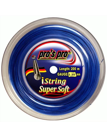 Pro's Pro iString Super Soft Niebieski 200m - naciąg tenisowy