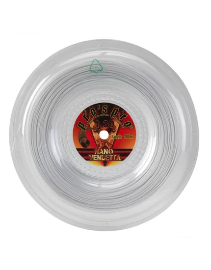 Pro's Pro Nano Vendetta Biały 200m - naciąg tenisowy