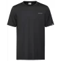 Head Easy Court B Czarna - koszulka tenisowa