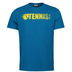 Head FONT T-Shirt B Niebieska - koszulka tenisowa