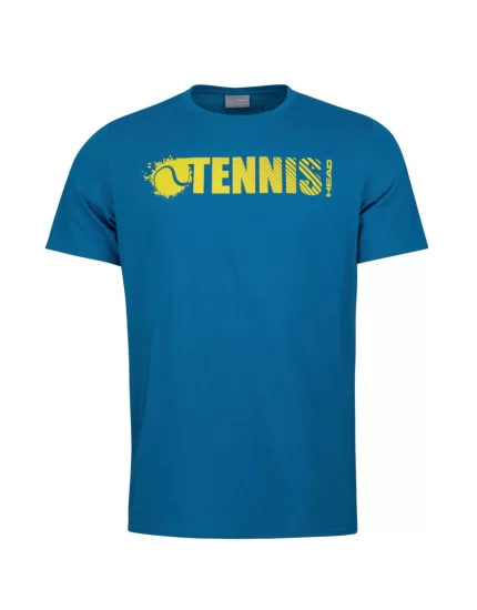 Head FONT T-Shirt B Niebieska - koszulka tenisowa