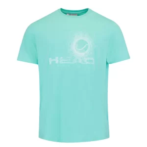Head VISION T-shirt Junior Turquoise - chłopięca koszulka tenisowa