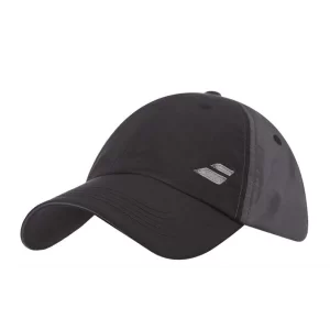 Babolat Basic Logo Cap Czarna - czapka z daszkiem