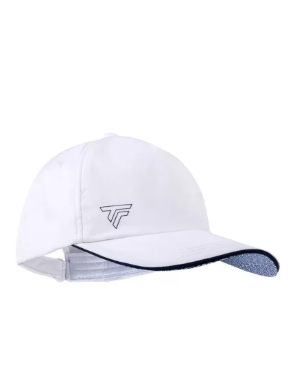Tecnifibre Tech Cap Biała - czapka z daszkiem