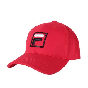 Fila Baseball Cap Forze Czerwona - czapeczka tenisowa