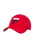 Fila Cap Max Kids Czerwona - czapeczka tenisowa