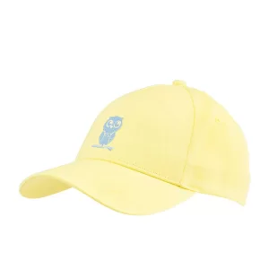 Head Cap Owl Żółta - czapeczka z daszkiem