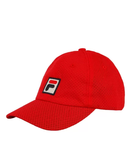 Fila Sampau Mesh Cap Red - czapeczka tenisowa