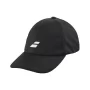 Babolat Pure Logo Cap Junior Czarna - czapka z daszkiem