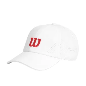 Wilson Active Perforated Cap White - czapeczka tenisowa