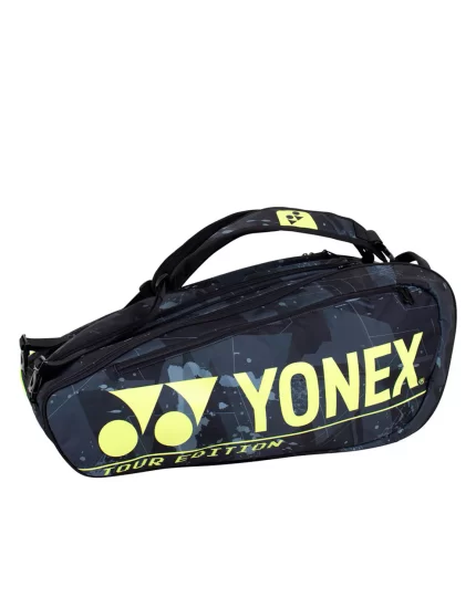 Yonex Pro Racquet Bag 9 Black Yellow - torba na rakiety
