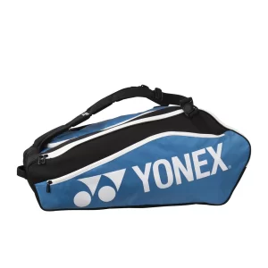 Yonex Racket Bag Club 12 Czarno Niebieska - torba na rakiety
