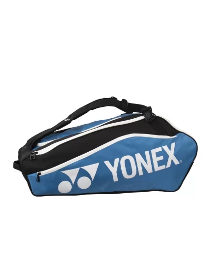 Yonex Racket Bag Club 12 Czarno Niebieska - torba na rakiety