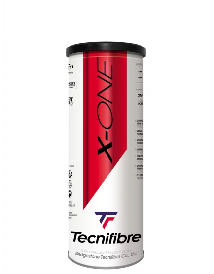 Tecnifibre X-One (3 szt.) - piłki tenisowe