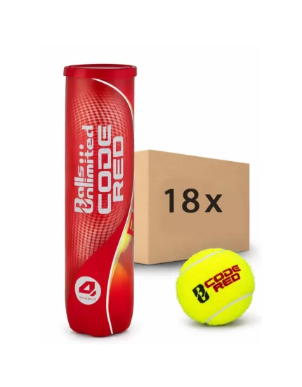 Balls Unlimited Code Red (4 szt.) - karton (18 puszek)