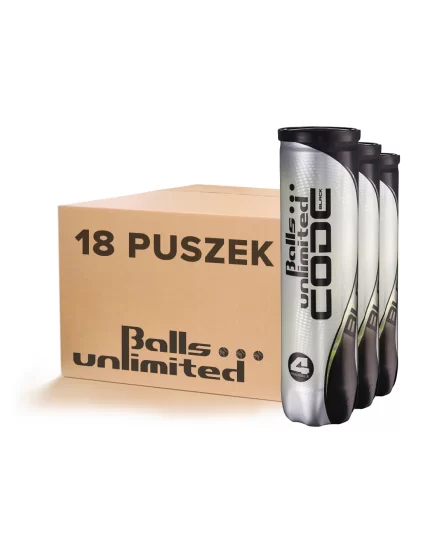 Balls Unlimited Code Black (4 szt.) - karton (18 puszek)