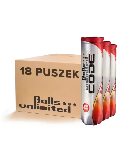 Balls Unlimited Code Red (4 szt.) - karton (18 puszek)