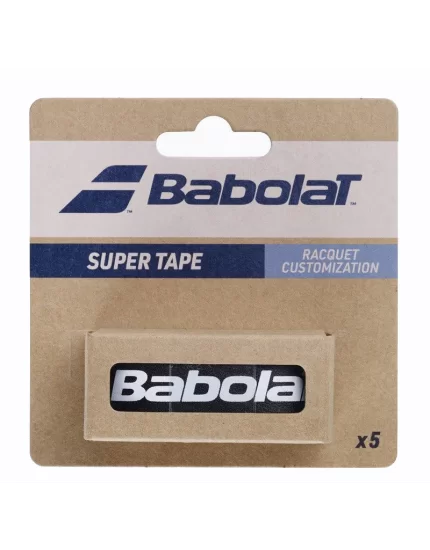 Babolat Super Tape x5 Czarna - taśma ochronna