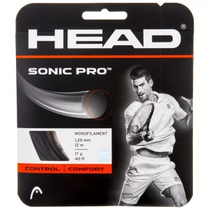 Head Sonic Pro Czarny - naciąg tenisowy