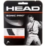 Head Sonic Pro Czarny - naciąg tenisowy