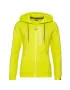 Head Club Greta Hoodie FZ W Żółto Biała - damska bluza tenisowa