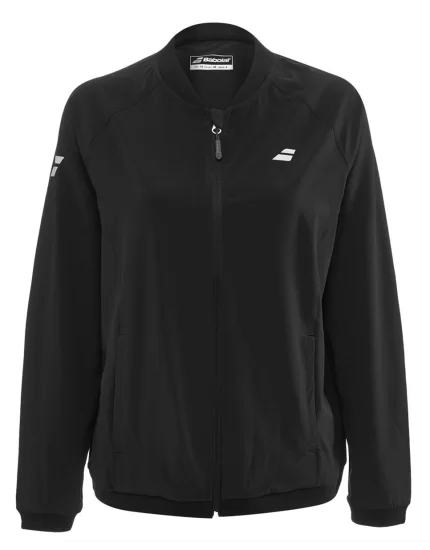 Babolat Play Jacket Women Czarna - damska bluza tenisowa