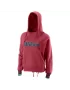 Wilson Night Script Eco Cotton PO Hoody W Earth Red  - bluza tenisowa