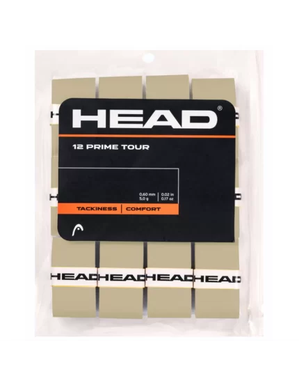 Head Prime Tour Szare (12 szt.) - owijki tenisowe