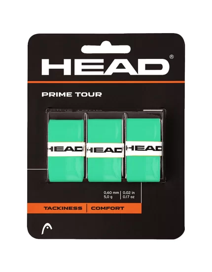 Head Prime Tour Miętowe (3 szt.) - owijki tenisowe