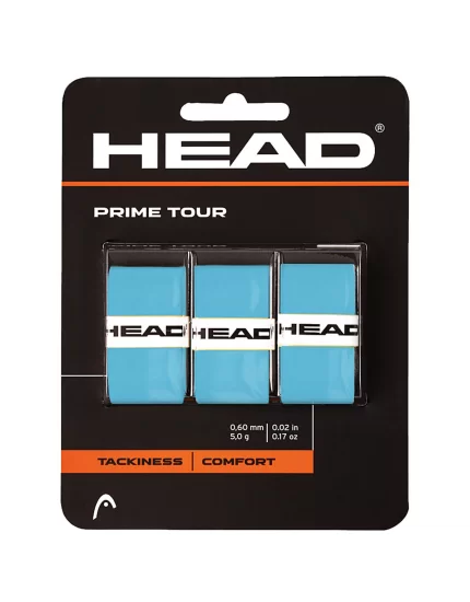 Head Prime Tour Niebieskie (3 szt.) - owijki tenisowe