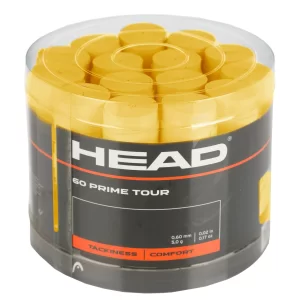 Head Prime Tour Żółte (60 szt.) - owijki tenisowe