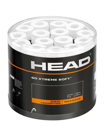 Head Xtreme Soft Białe (60 szt.) - owijki wierzchnie