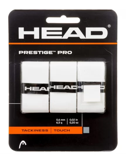 Head Prestige Pro Białe (3 szt.) - owijki wierzchnie