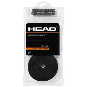 Head Xtreme Soft Czarne (30 szt.) - owijki tenisowe