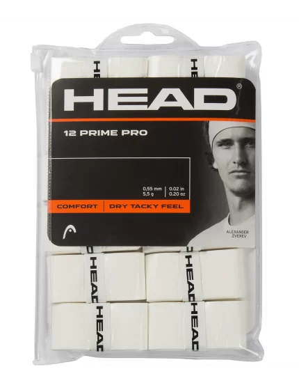 Head Prime Pro Białe (12 szt.) - owijki wierzchnie