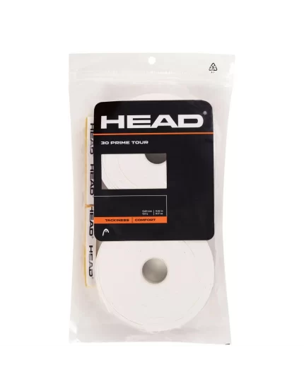 Head Prime Tour Białe (30 szt.) - owijki tenisowe