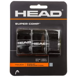 Head Super Comp Czarne 3 szt. - owijki wierzchnie