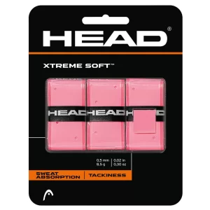 Head Xtreme Soft Różowe (3 szt.) - owijki tenisowe