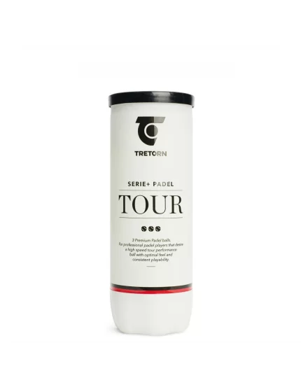 Tretorn Serie+ Padel Court (3 szt.) - piłki do padla